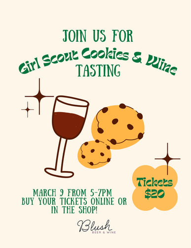 Girl Scout Cookie & Wine Tasting Event