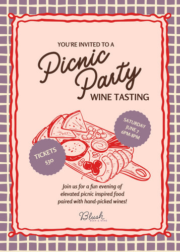 Picnic Party Wine Tasting