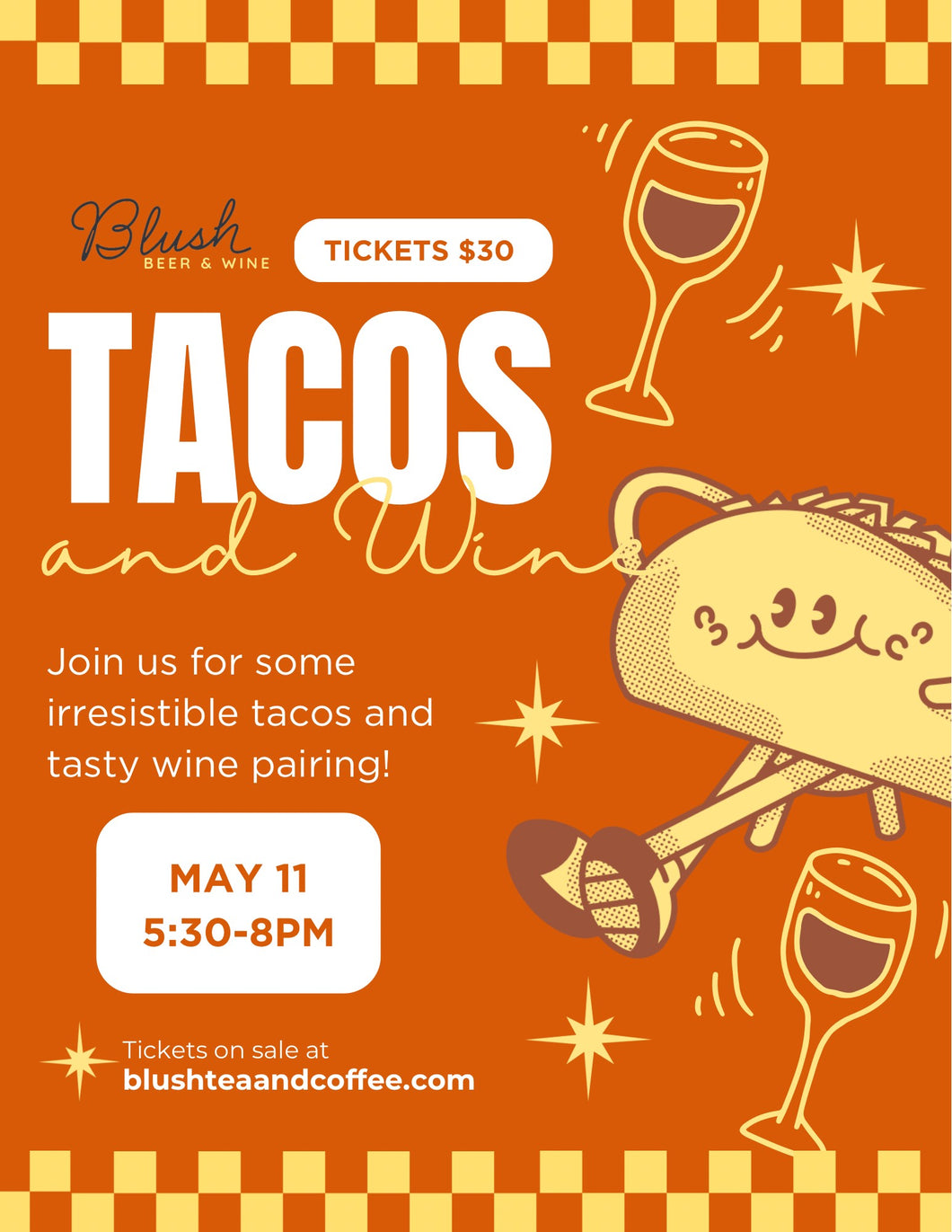 Tacos and Wine Pairing event